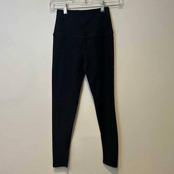 Beyond Yoga Black Spacedye‎ Womens Zodiac Sign Leggings Gemini Sz XS Athleisure - Picture 2 of 5